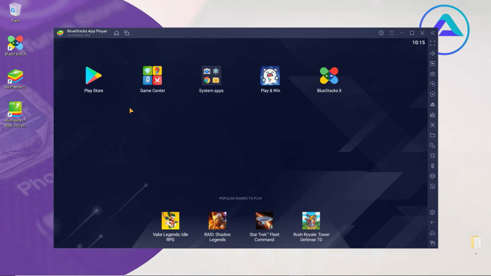 12-Restart PC and run BlueStacks