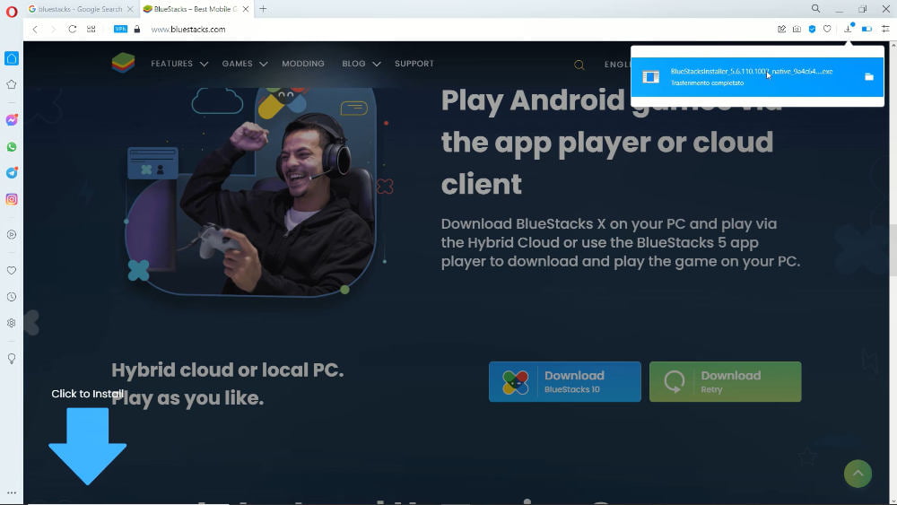 4-Click and Run Installer