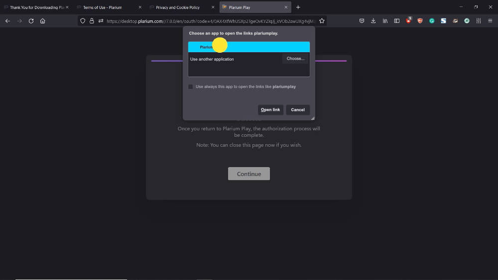 7-Auth_PlariumPlay App
