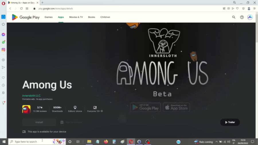 Download Among Us Android Version