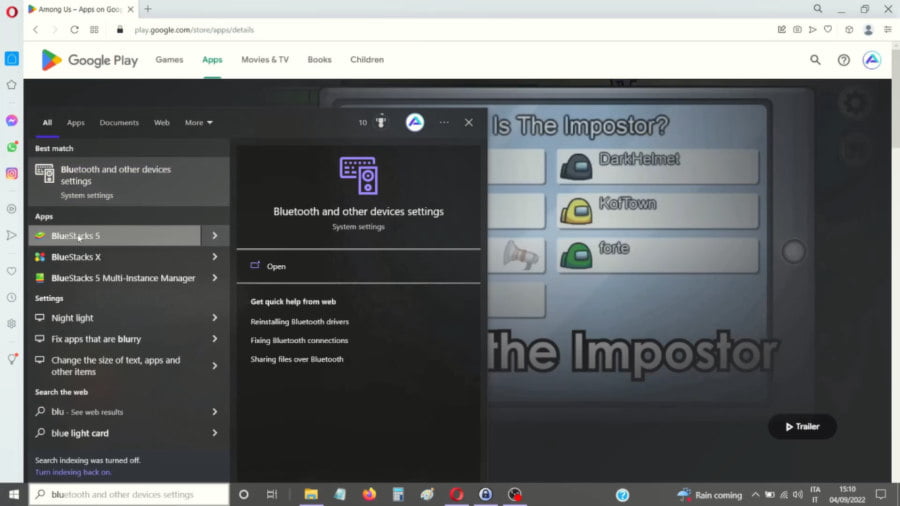 Use an Android Emulator Play Among Us Free
