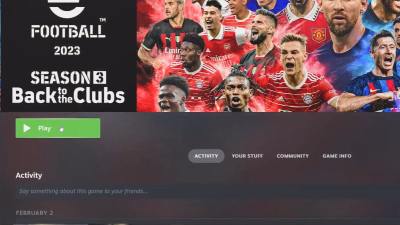eFootball 2023 launch game