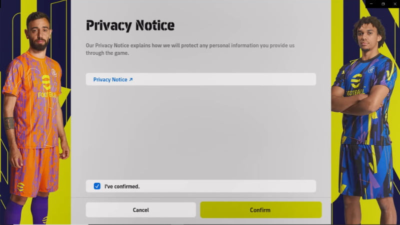 eFootball 2023 Privacy Policy