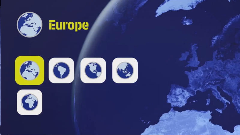 eFootball 2023 team continent