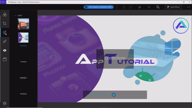 5.2-Enjoy Free Photoshop Express App - Edit image