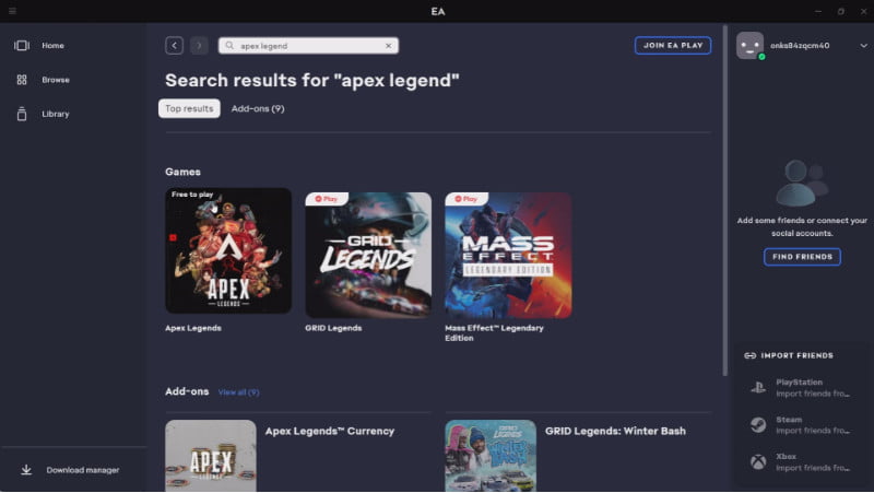 4.2-Search for+Select game