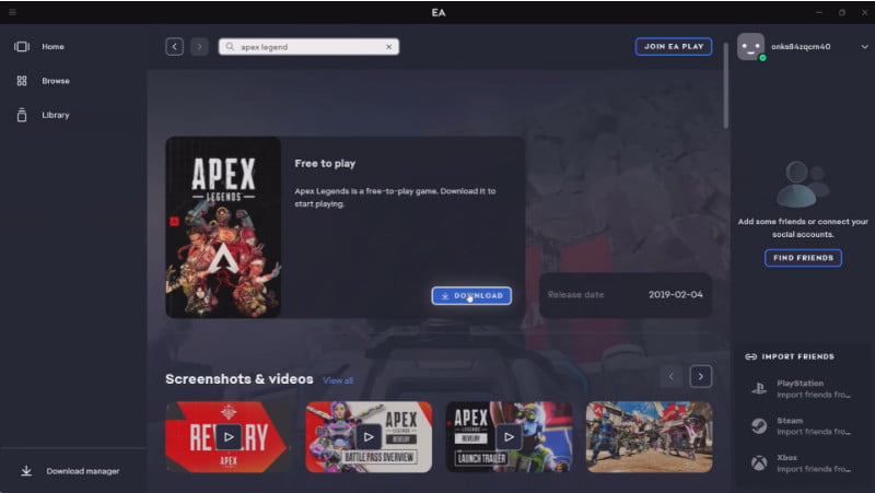 5.1-Download Apex Legends