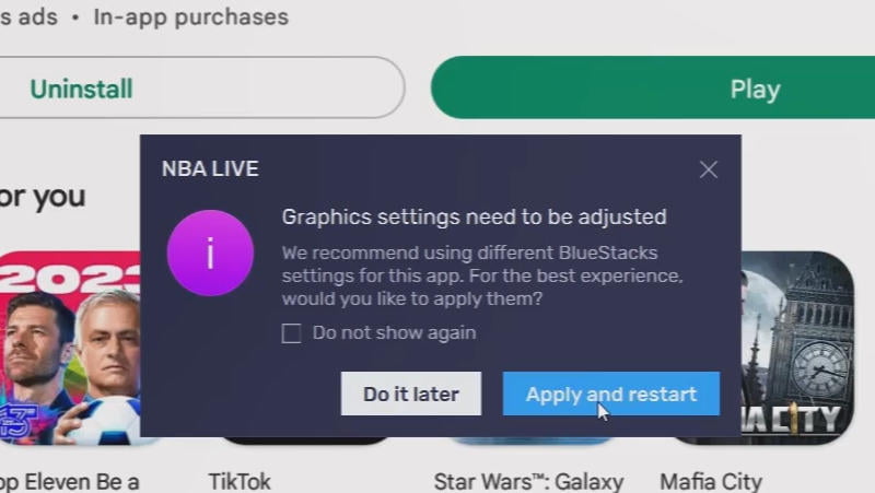 3.2-Apply Graphics settings