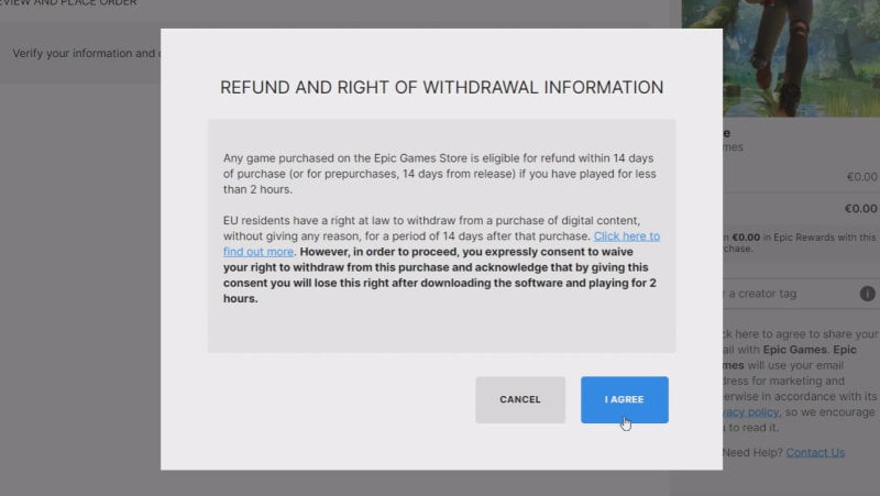 4.4 Accept refund policy