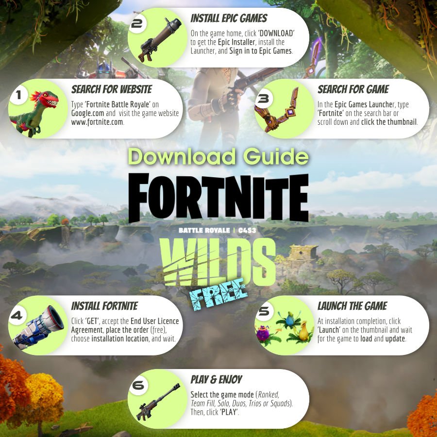Fortnite WIld Infographic