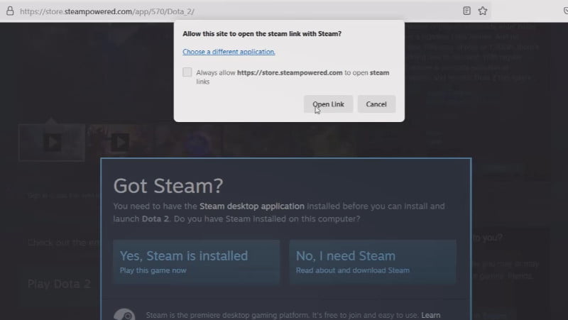 3.1 Open the Steam app