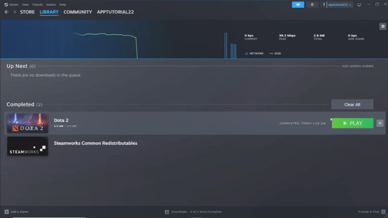 5.1 Play DOTA 2