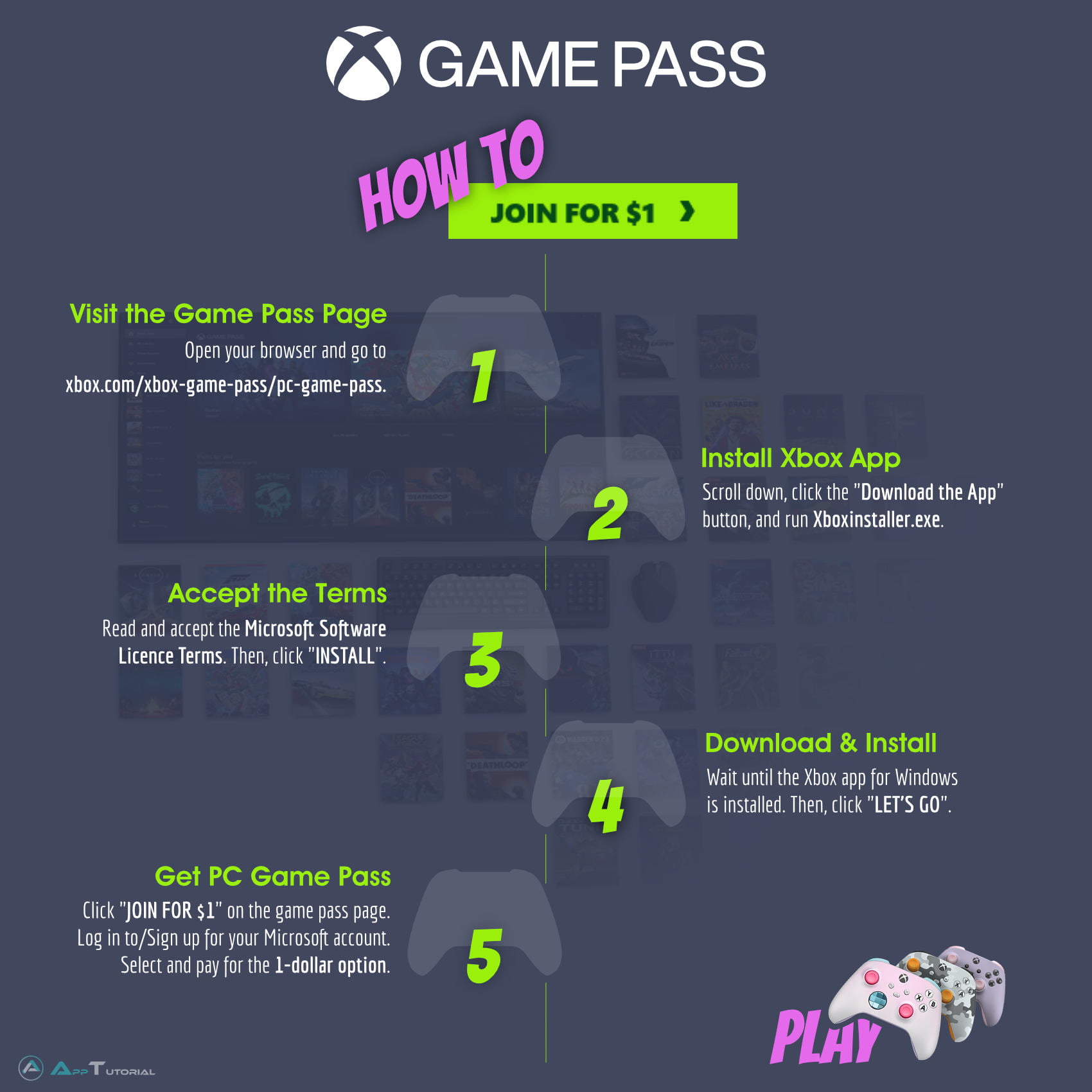 Xbox PC Game Pass at 1 Dollar- How-to Guide
