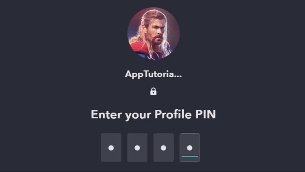 5.5-Enter Profile PIN